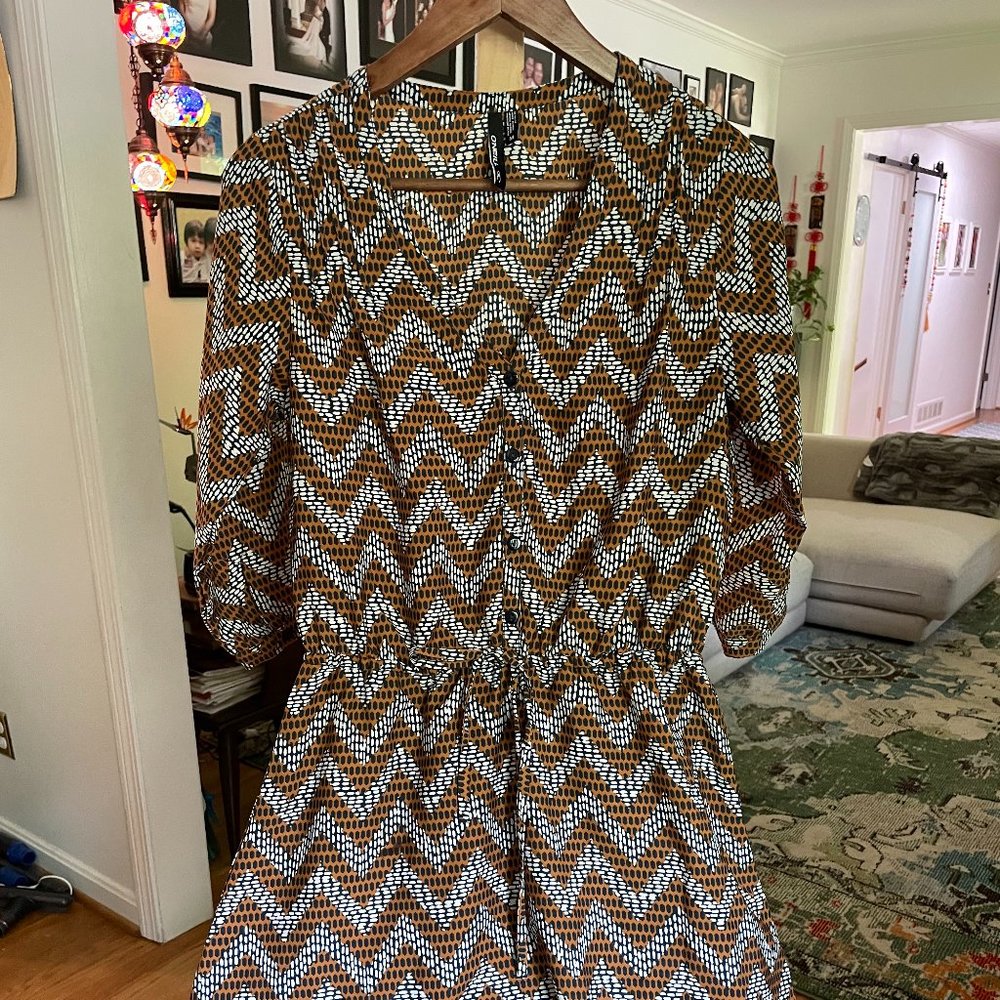 O'Niell O NIELL Summer Boho Dress Beach Pool Tunic Cover Up SZ M